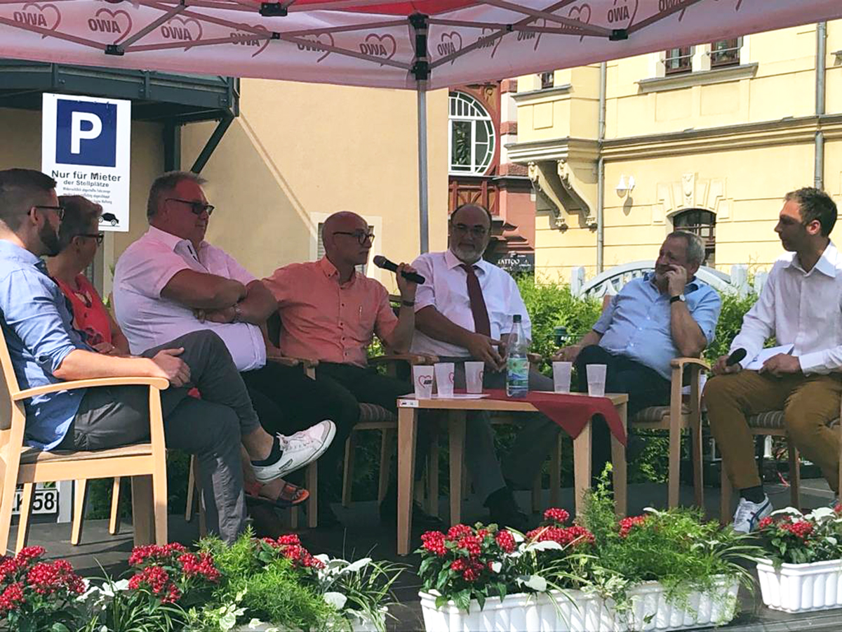 Sozialpolitische Podiumsdiskussion